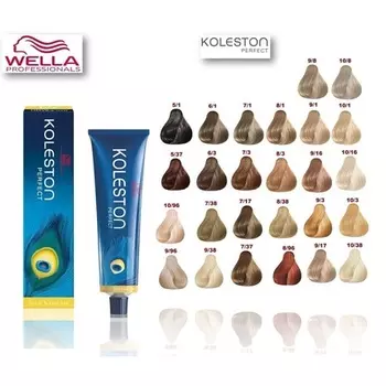 Koleston Perfect Стойкая краска для волос 60 мл - Несколько цветов Блондин Коричневый Wella