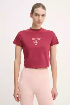 КОЛЕТТА футболка Guess, гранатовый