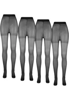 Колготки 4-PACK Urban Classics, черный