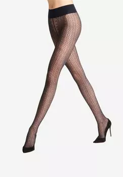 Колготки BAROQUE GEM FALKE, синий
