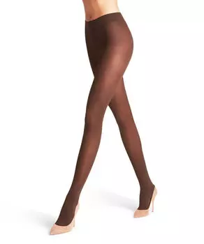 Колготки чисто матовые Falke, коричневый