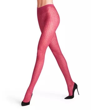 Колготки Falke Cryptogram, цвет Red plum