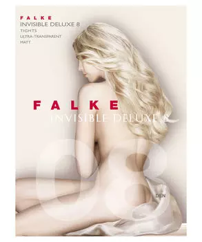 Колготки "невидимка делюкс 8" Falke, синий