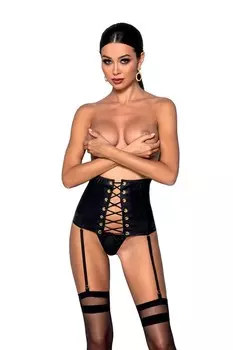 Колготки Passion Strumpfhaltergrtel, черный