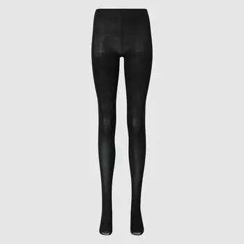 Колготки плотные Heattech Uniqlo, черный