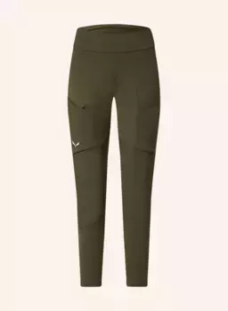 Колготки puez dry'ton Salewa, зеленый