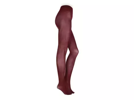 Колготки Simple Women's Opaque Tights Steve Madden, цвет burgundy
