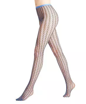 Колготки в сеточку Falke, синий