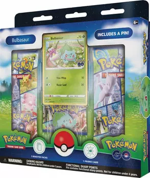 Коллекционные карточки с значками Pokmon GO — Бульбазавр Pokemon