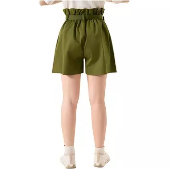 Коллекция одежды Повседневные шорты женские Оливково-зеленые The North Face