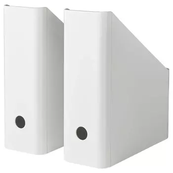 Коллектор журналов, белый, KUGGIS IKEA