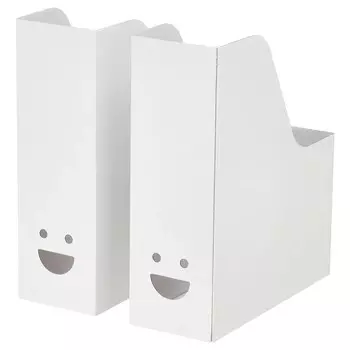 Коллектор журналов, белый, TJABBA IKEA