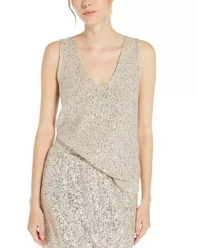 Коломба Топ Weekend Max Mara, серебряный