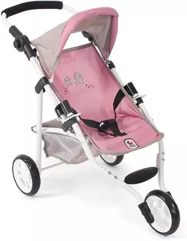 Коляска для куклы - Jogging Lola - Розовый - BC 612 36 Bayer Chic