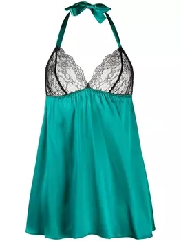 Комбинация Ella Babydoll Gilda & Pearl, зеленый