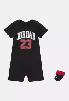 Комбинезон 23 ROMPER BOOTIE SET Jordan, цвет black