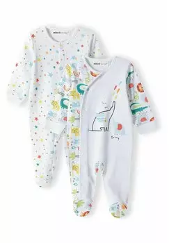 Комбинезон 2 PACK MINOTI, цвет white