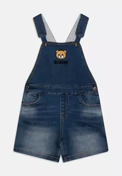 Комбинезон BABY DUNGAREES MOSCHINO, цвет blue denim