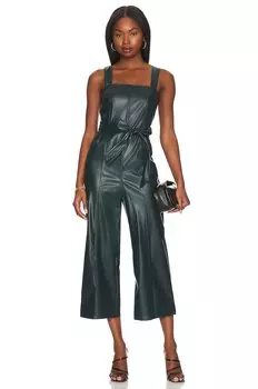 Комбинезон BCBGeneration Faux Leather, цвет Hunter Green