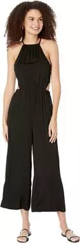 Комбинезон bella dahl Halter Cutout Jumpsuit, черный