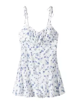 Комбинезон Bershka, белый