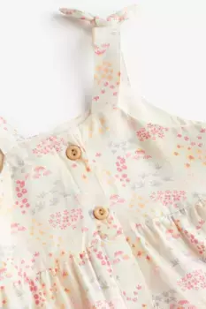 Комбинезон без рукавов H&M, белый