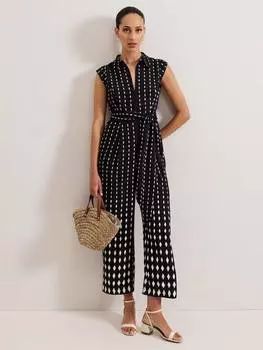Комбинезон delina diamond Phase Eight, черный