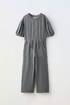 Комбинезон детский Zara Crepe, темно-серый