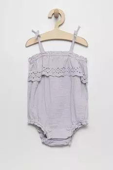 Комбинезон для новорожденного Gap, фиолетовый