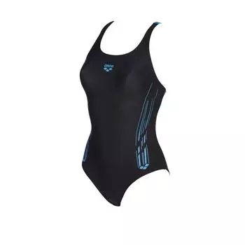 КОМБИНЕЗОН ДЛЯ ПЛАВАНИЯ ARENA W STAMP SWIMMING PRO BACK, черный