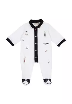 Комбинезон FRONT OPENING Chicco, цвет white