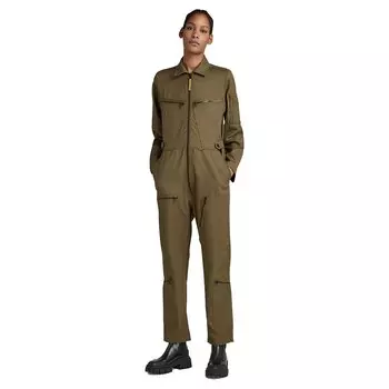 Комбинезон G-Star E Multi Zip Winter, зеленый