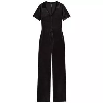 Комбинезон H&amp;M Collared, черный