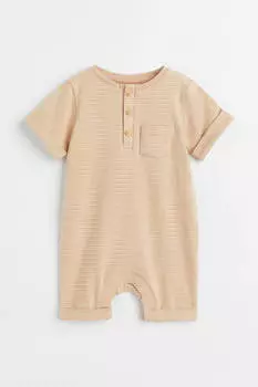 Комбинезон H&amp;M Cotton, бежевый