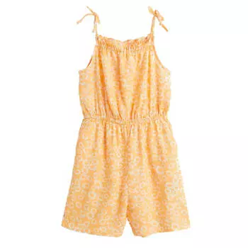 Комбинезон H&amp;M Floral Printed, оранжевый