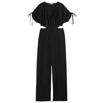 Комбинезон H&M Wrapover, черный