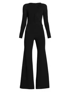 Комбинезон Hannah с вырезами Michael Costello Collection, черный