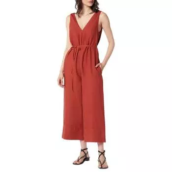 Комбинезон из льна Brier в цвете Burnt Henna Red Joie