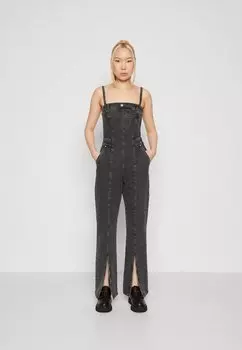Комбинезон Karl Lagerfeld Jeans, серый деним