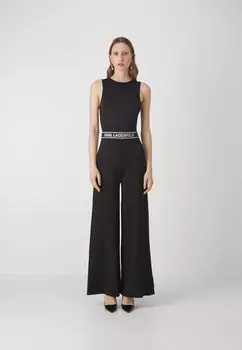 Комбинезон KARL LAGERFELD TAPE LOGO, черный