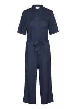 Комбинезон Karuthie Cropped Solid Kaffe, черный глубокий