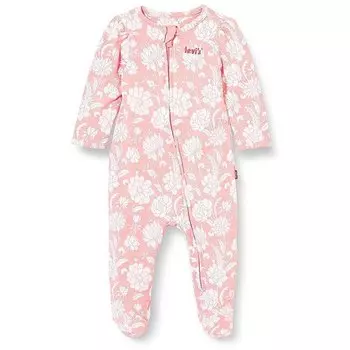 Комбинезон Levis Floral Footed, розовый