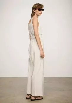 Комбинезон LOLA Mango, кремовый