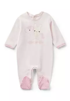 Комбинезон LONG WITH PRINT United Colors of Benetton, цвет pink