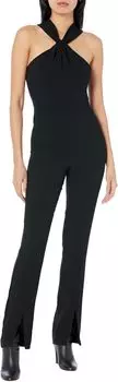 Комбинезон MANGO Dona Jumpsuit, черный