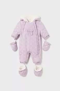 Комбинезон Mayoral для новорожденных Mayoral Newborn, фиолетовый