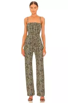 Комбинезон Nanushka Cado, цвет Tiny Leopard