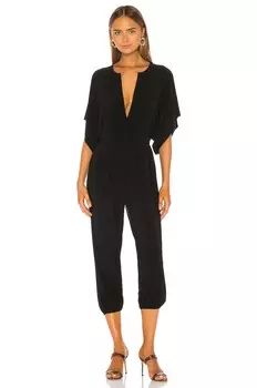 Комбинезон Norma Kamali KAMALIKULTURE Rectangle Jog, черный