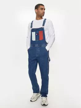 Комбинезон прямого кроя Tommy Jeans, синий