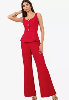 Комбинезон REGULAR FIT - 2 IN1 PEPLUM DETAIL Lipsy, красный
